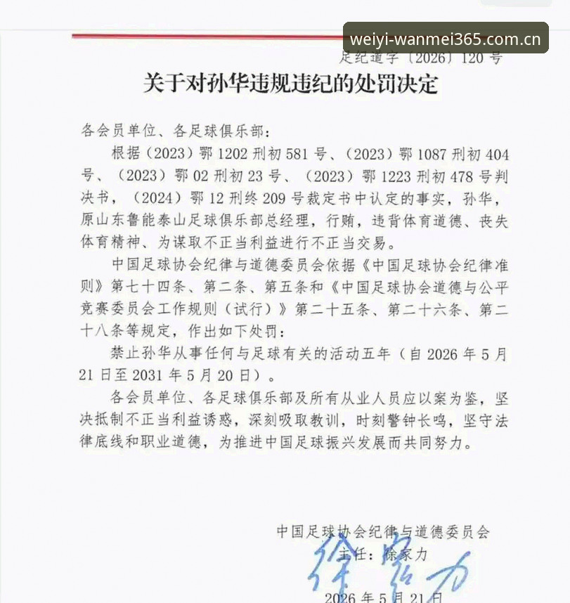 完美体育365官网登录 中国足协第三批禁足名单深度评测:65人受罚背后的行业变革
